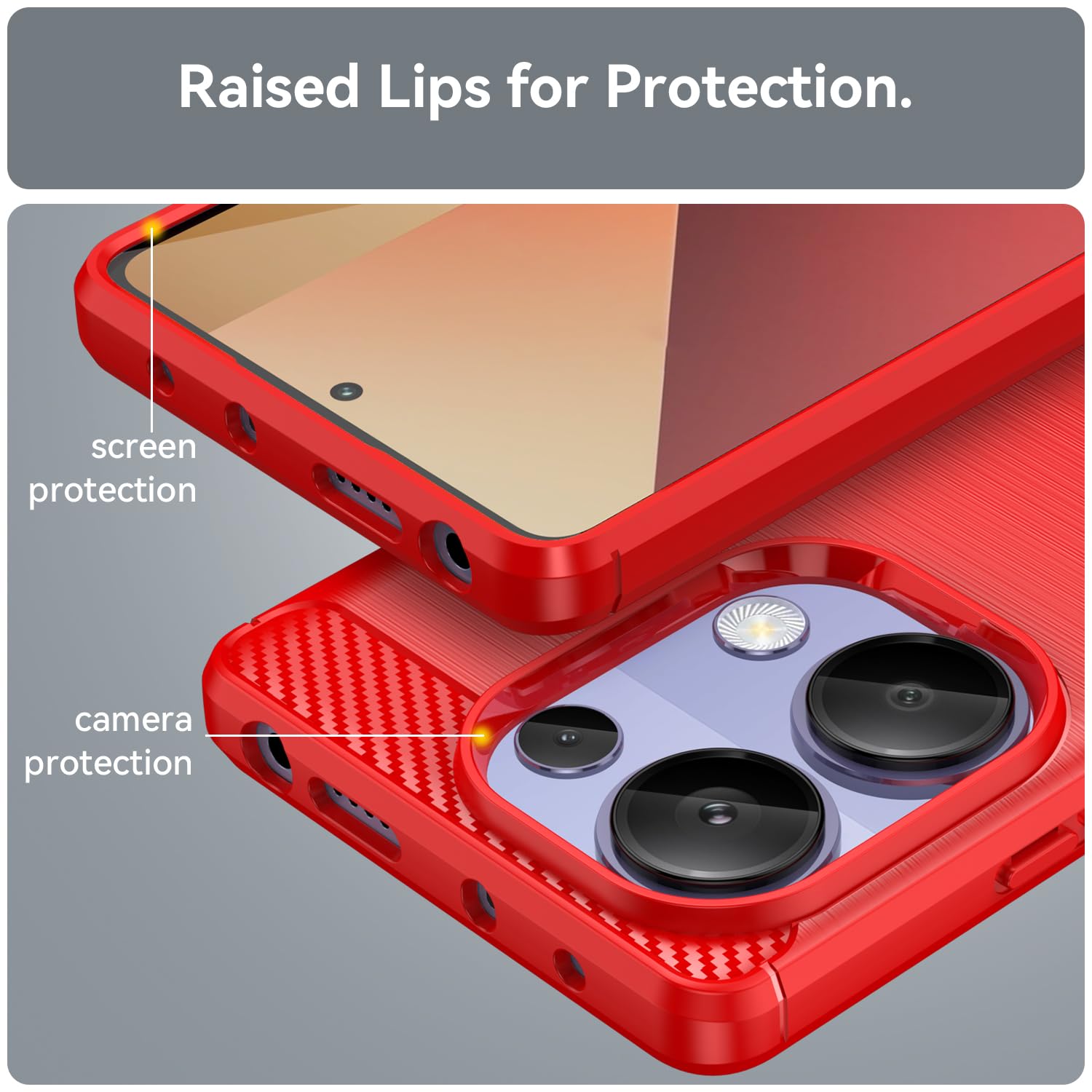 Folmecket Xiaomi Redmi Note 13 Pro 4G (Not for 5G) Case - Image 4