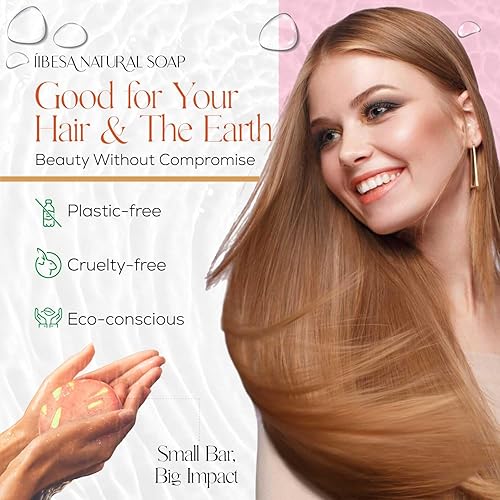 Miniatura 9 de IIBESA Barra de champú de agua de arroz  Crecimiento y fortalecimiento del cabello Hidratante profunda  Hecho en Japón Ingredientes Orgánicos