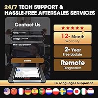 Vista 9 de Autel Escáner MaxiPRO MP808S-TS, herramienta de escaneo de control bidireccional 2026, actualización gratuita de 2 años, TPMS completo, codificación