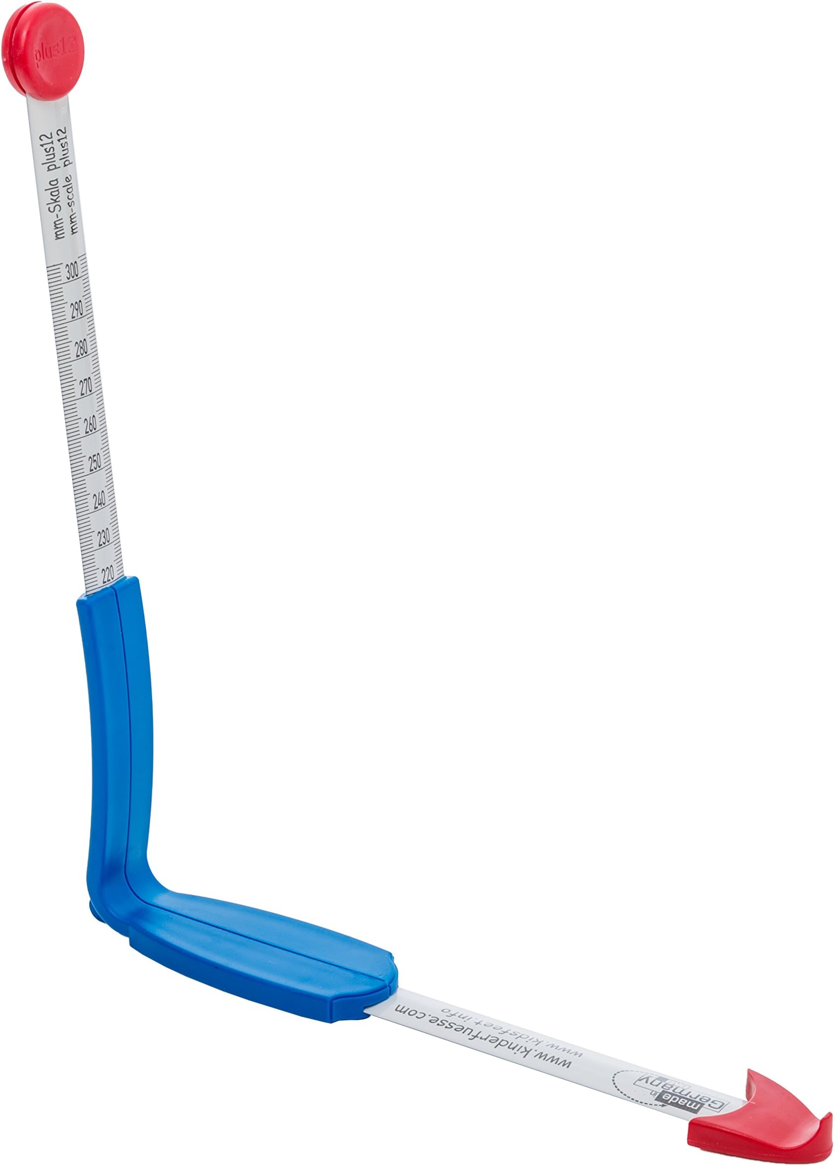 plus12: Foot and Shoe Measuring Device, Tape Measure Shows UK Sizes, millimeters and inches
