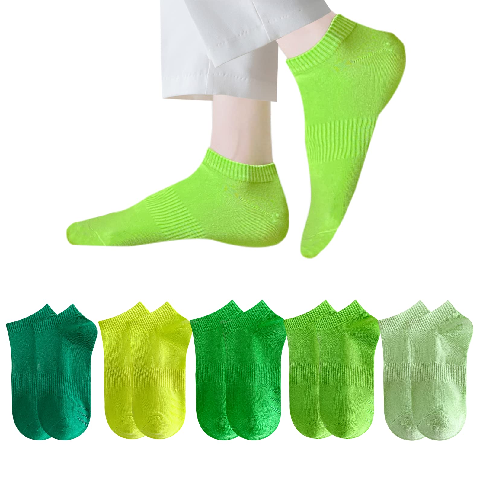 Vihir Anti-Blister Running Socks -Track Socks Women Men For Marathon Runners, No Show Low Cut Sweat Resistant Socks