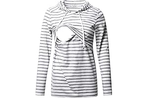 GINKANA Women's Nursing Hoodie: Comfort and Convenience for Breastfeeding