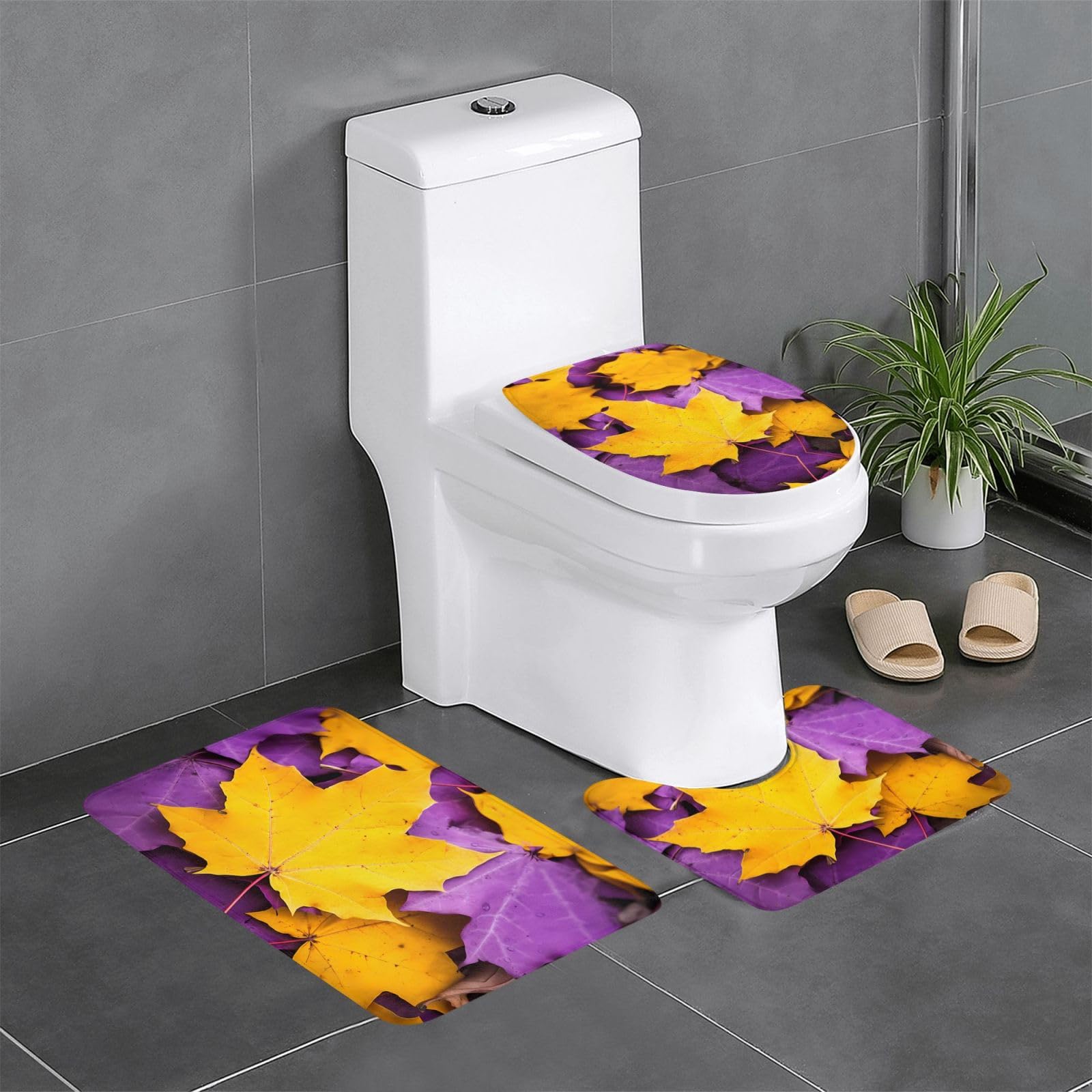Tapis de salle de bain antidérapants WHJDPP contre les sols froids et glissants du bain
