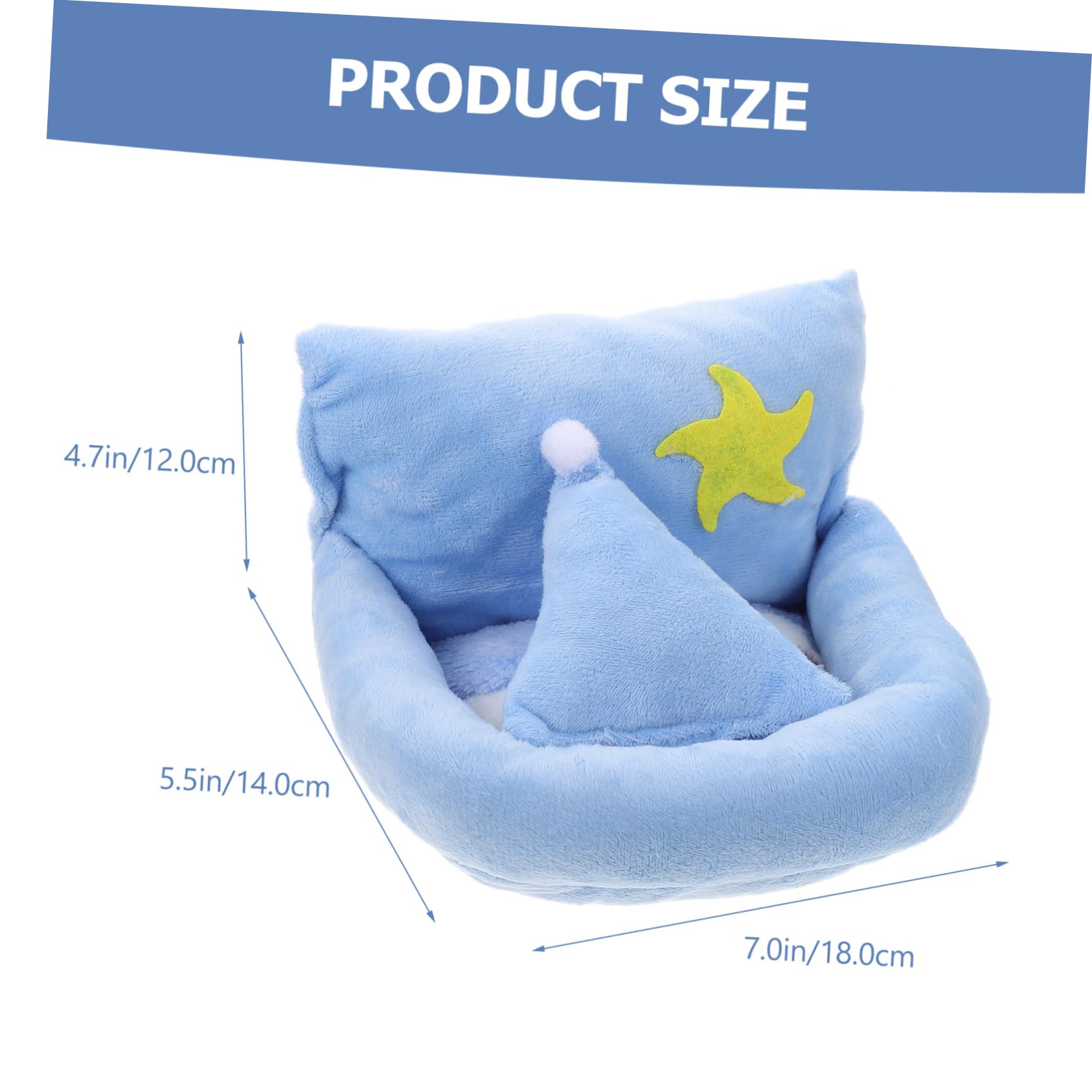 DOITOOL 3stücke Kuschelnest Für Kleintiere Weiches Zuckergleiter Und Hamsterbett Für Meerschweinchen Igel Und Rennmäuse Gemütlicher Schlafplatz Für Kalte Wintertage