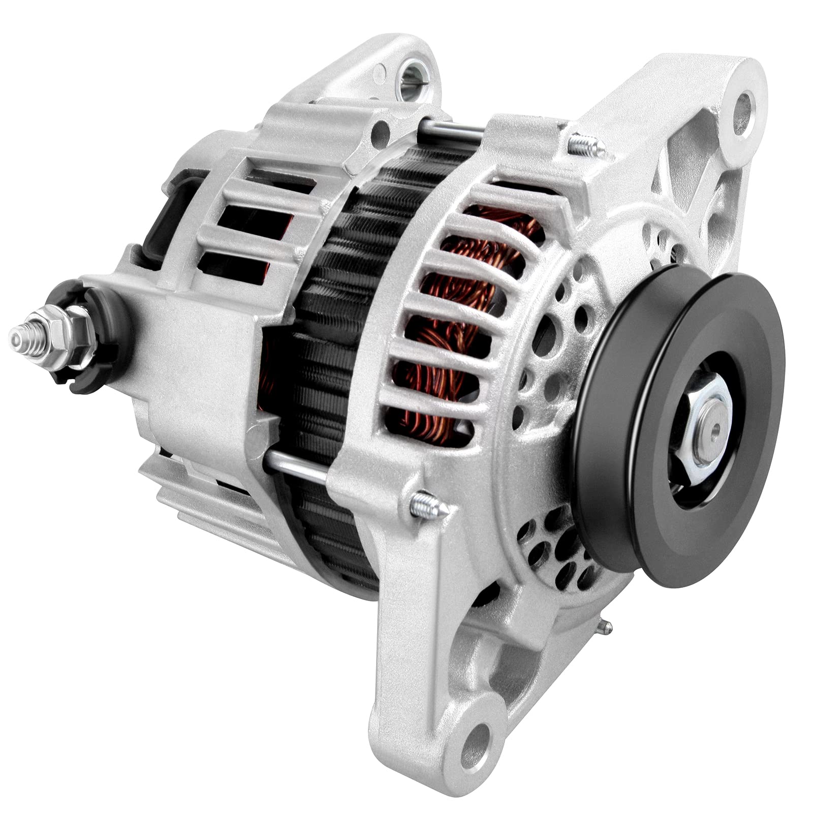 SCITOO New Alternator for Nissan for Pickup D21 2.4L 1995-1997 2.4 60 Amp