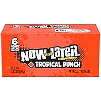 Vista 25 de Now & Later Original Taffy Chews Candy, piña, 0.93 onzas (paquete de 24)