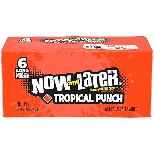 Miniatura 1 de Caramelo masticable original Now & Later, sabor manzana, barra de 0,93onzas, paquete de 24