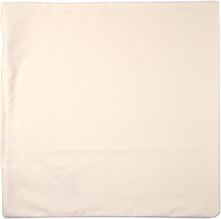 Bio-Perkal, Inlett 40x40cm, mit Reißverschluss. Zum selber Befüllen, z.B. Sofakissen - Leere Kissenhülle 40x40