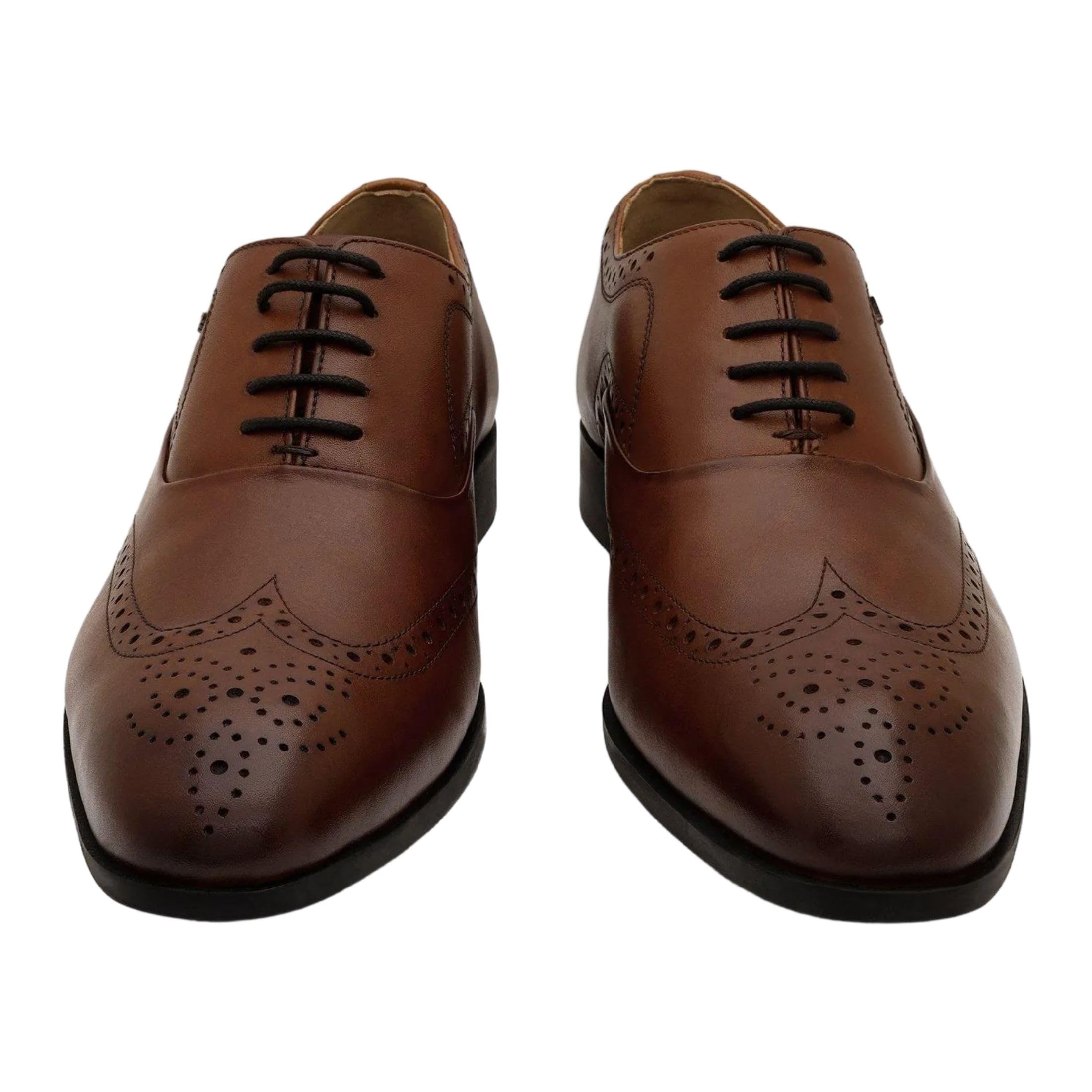 blackberrys Men's Brown 100%-Leather Solid Shoes-picture-27