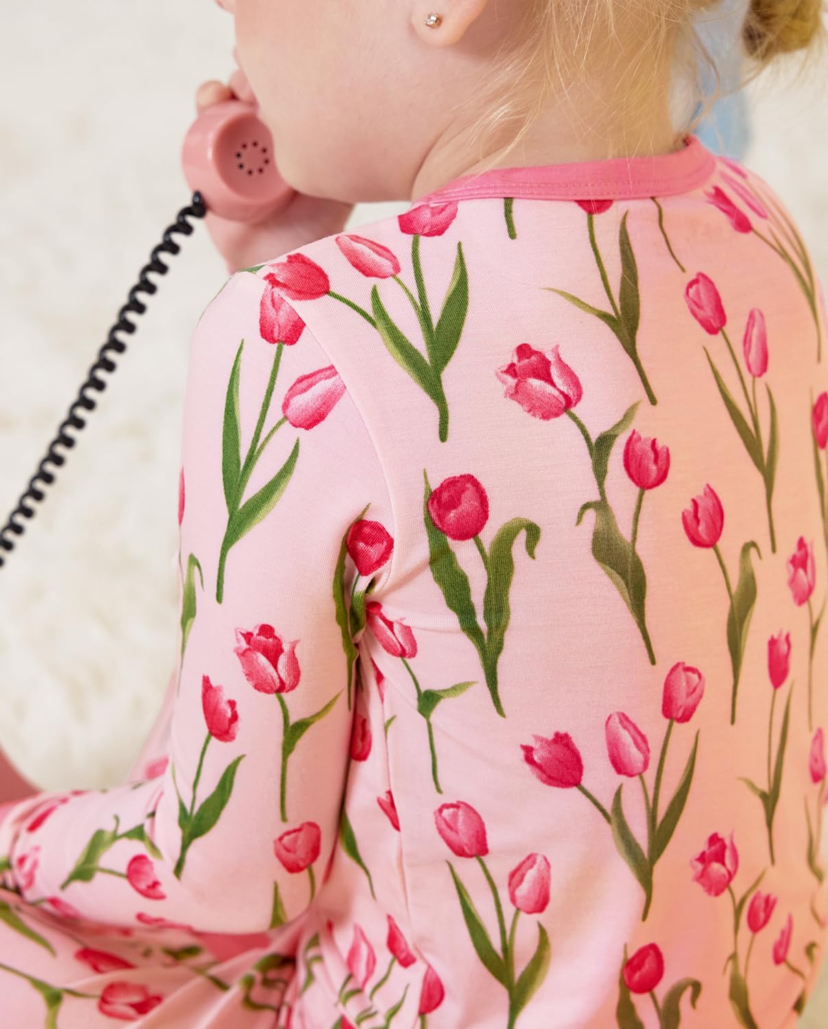 Bamboo Viscose Toddler Girls Kids Pajamas Unicorn Mermaid Pjs Long Sleeve Snug fit 12M-8Y 2pcs Soft Jammies - Image 5