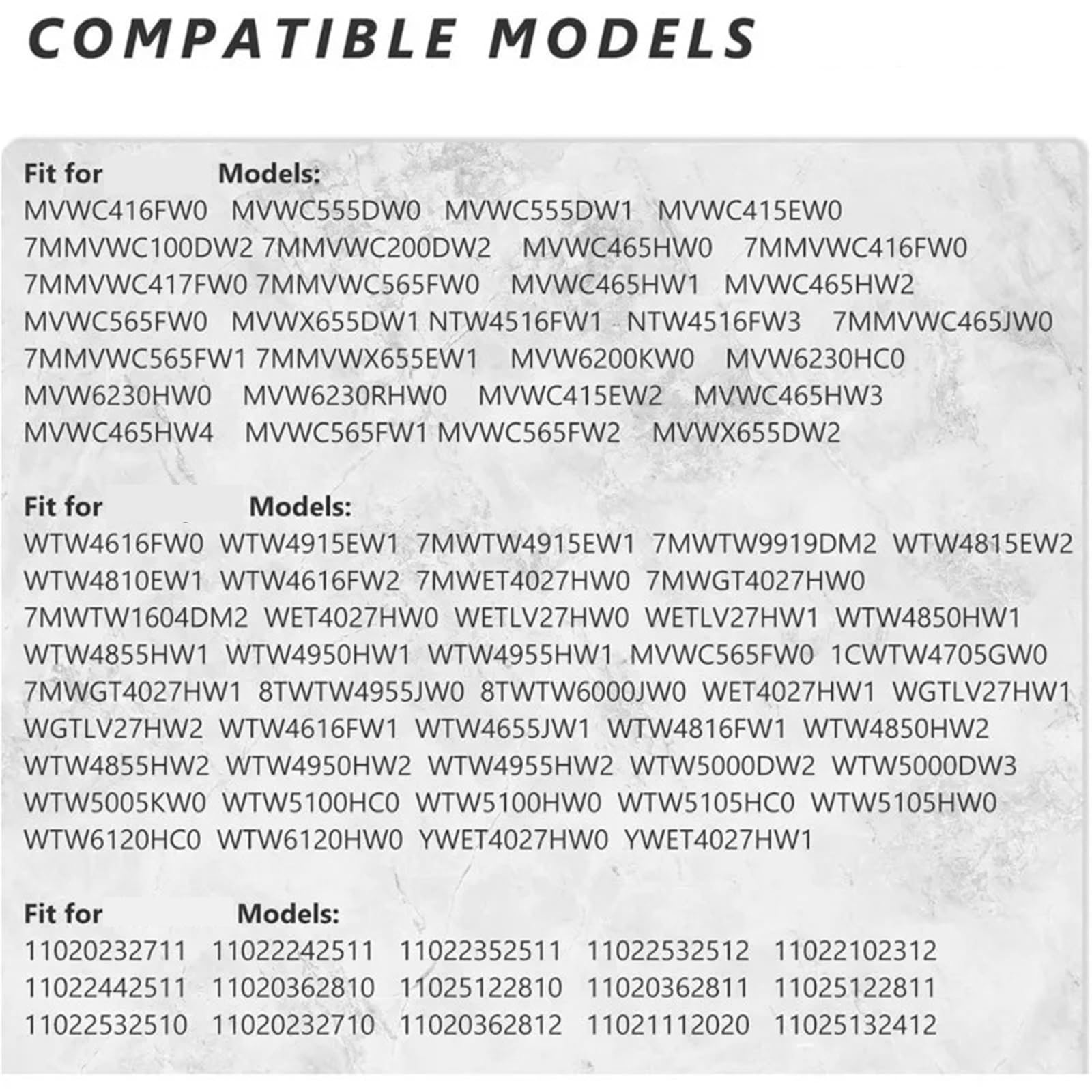 Attuatore del Cambio per Lavatrice Compatibile con Whirlpool Kenmore, W10913953 W11481722 49TYZ-E120A1 W10815026 W10597177