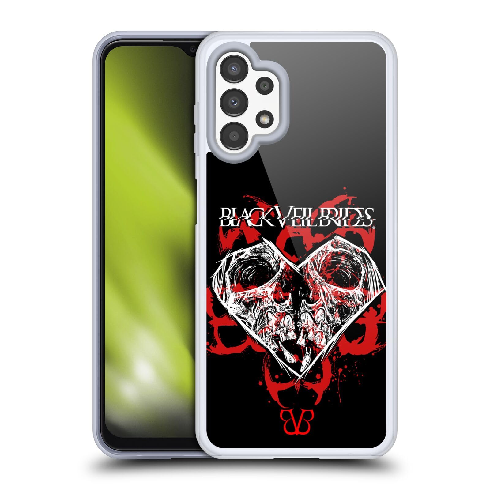 Funda Black Veil Brides Galaxy A13 de gel suave original 7