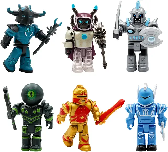 6 Stück Mini Roblox Figuren Set - Roblox Torte Deko & Spielzeug