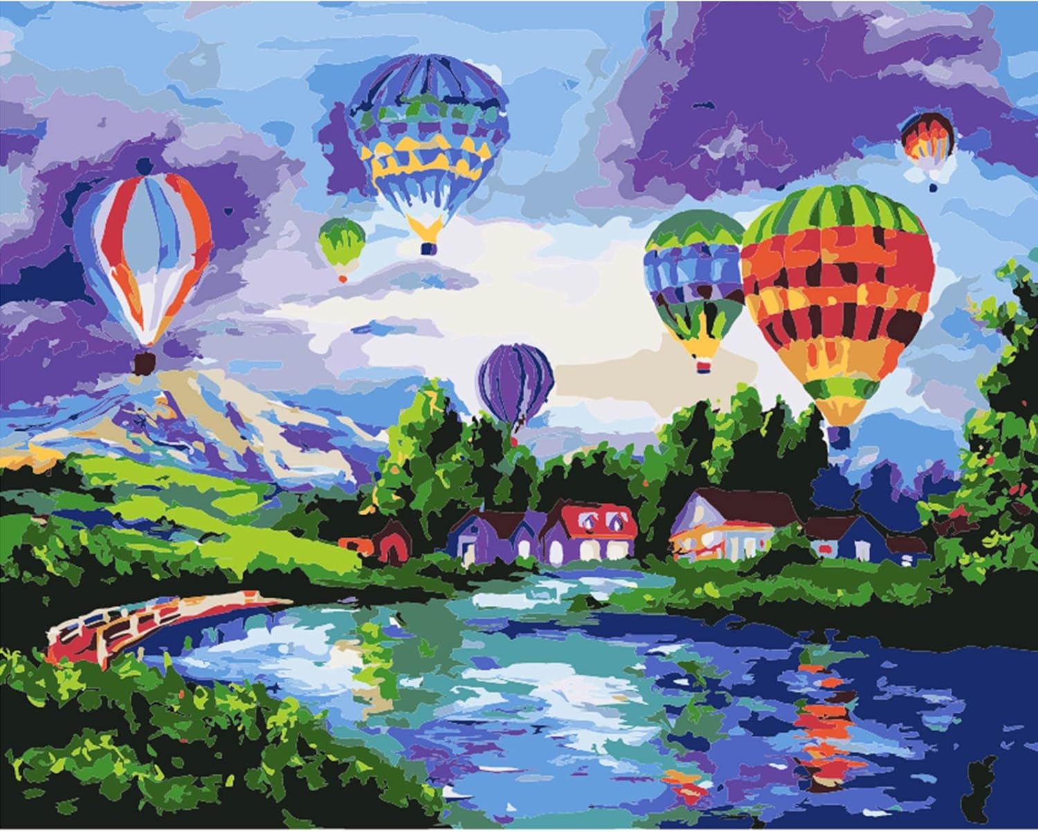 Zoomistraa Paint by Number for Adults, Digital Painting by