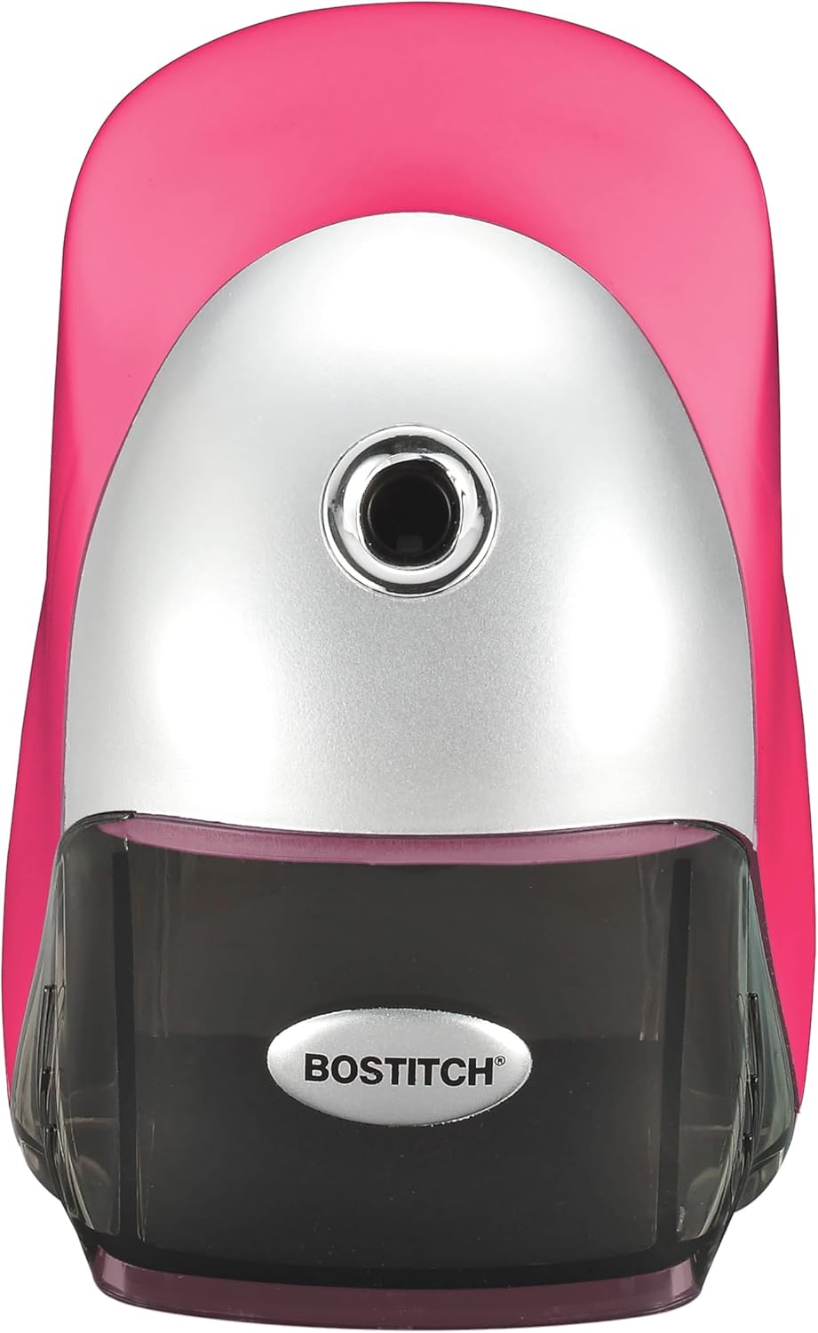 bostitch office quietsharp executive heavy duty electric pencil sharpener for 65% faster sharpening and 6x longer cutter life - colored pencil compatible, pink pink pencil sharpener