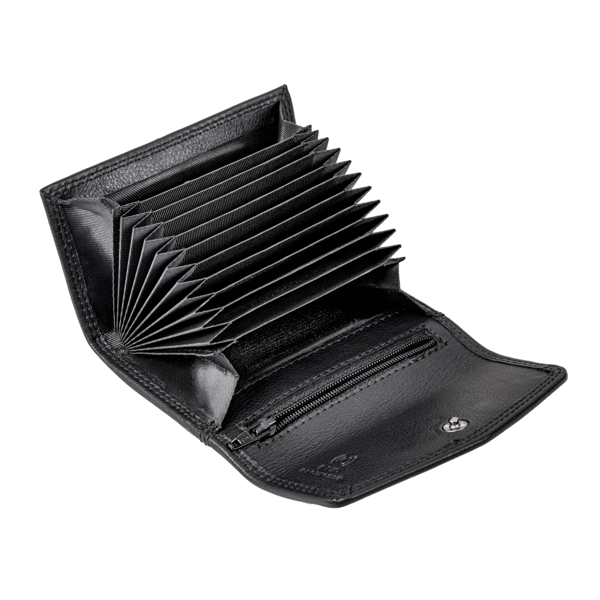 STILORD “Holden” Porta Carte Credito Uomo Pelle Mini Portamonete in Vera Pelle Blocco NFC RFID Portafoglio Piccolo e Sottile in Confezione Regalo Colore:nero