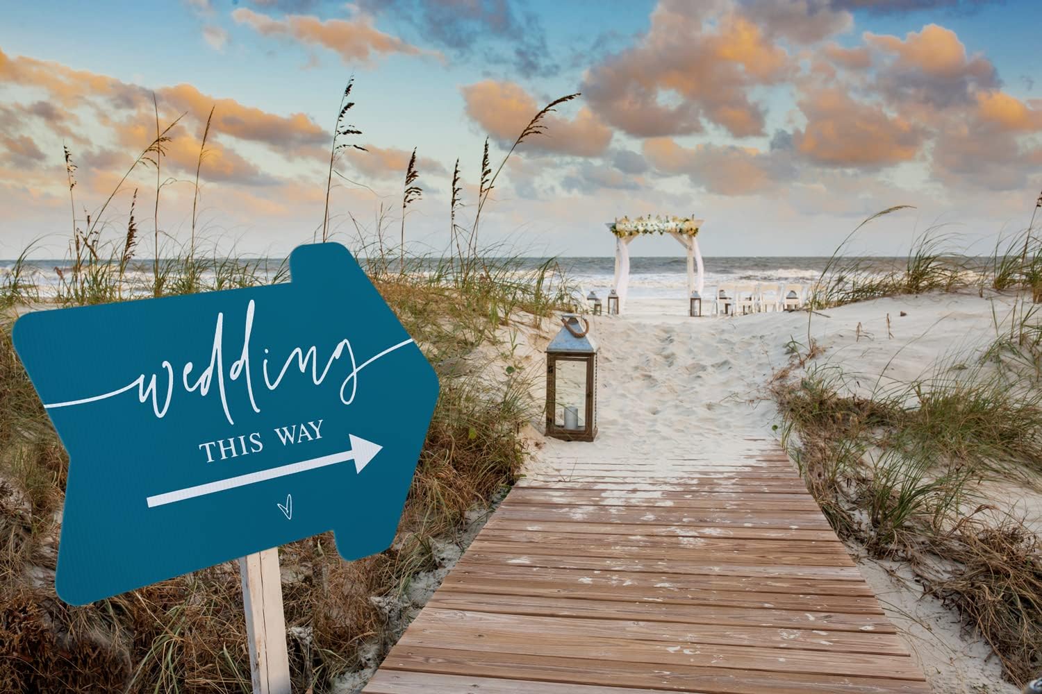 Durable Blank Arrow Shaped Corrugated White Yard Sign Board - Large 17.5” x 23.5” (5 Pack - White Arrow Shape)