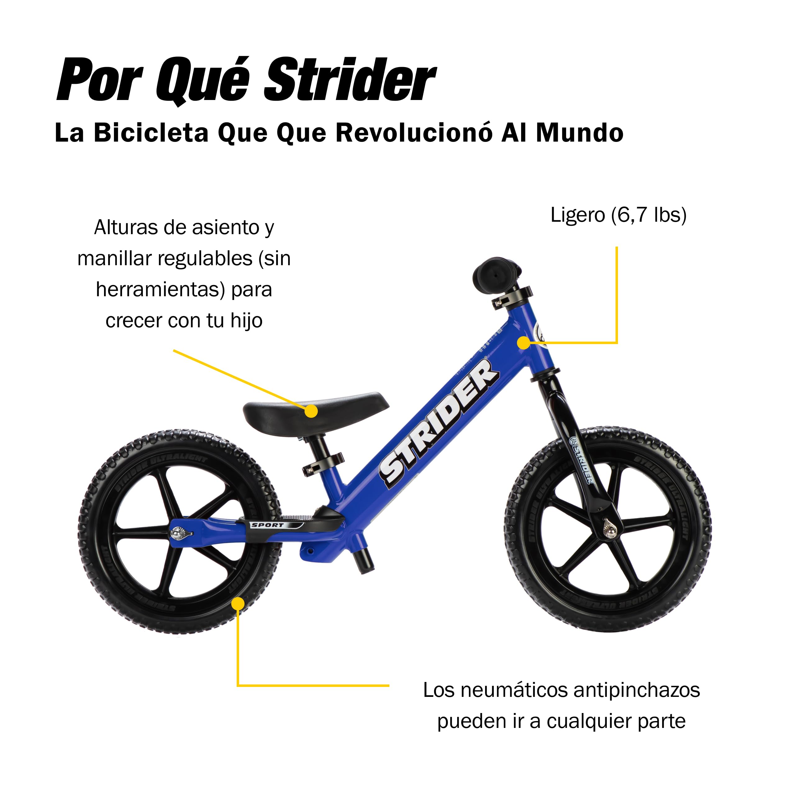 STRIDER ストライダー バランスバイク 青 STRIDER バランスバイク ブルー 2歳-5歳用 【公式通販】