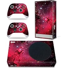 Sticker Wrap Red Starry Skin Compatible with Xbox Series S Console