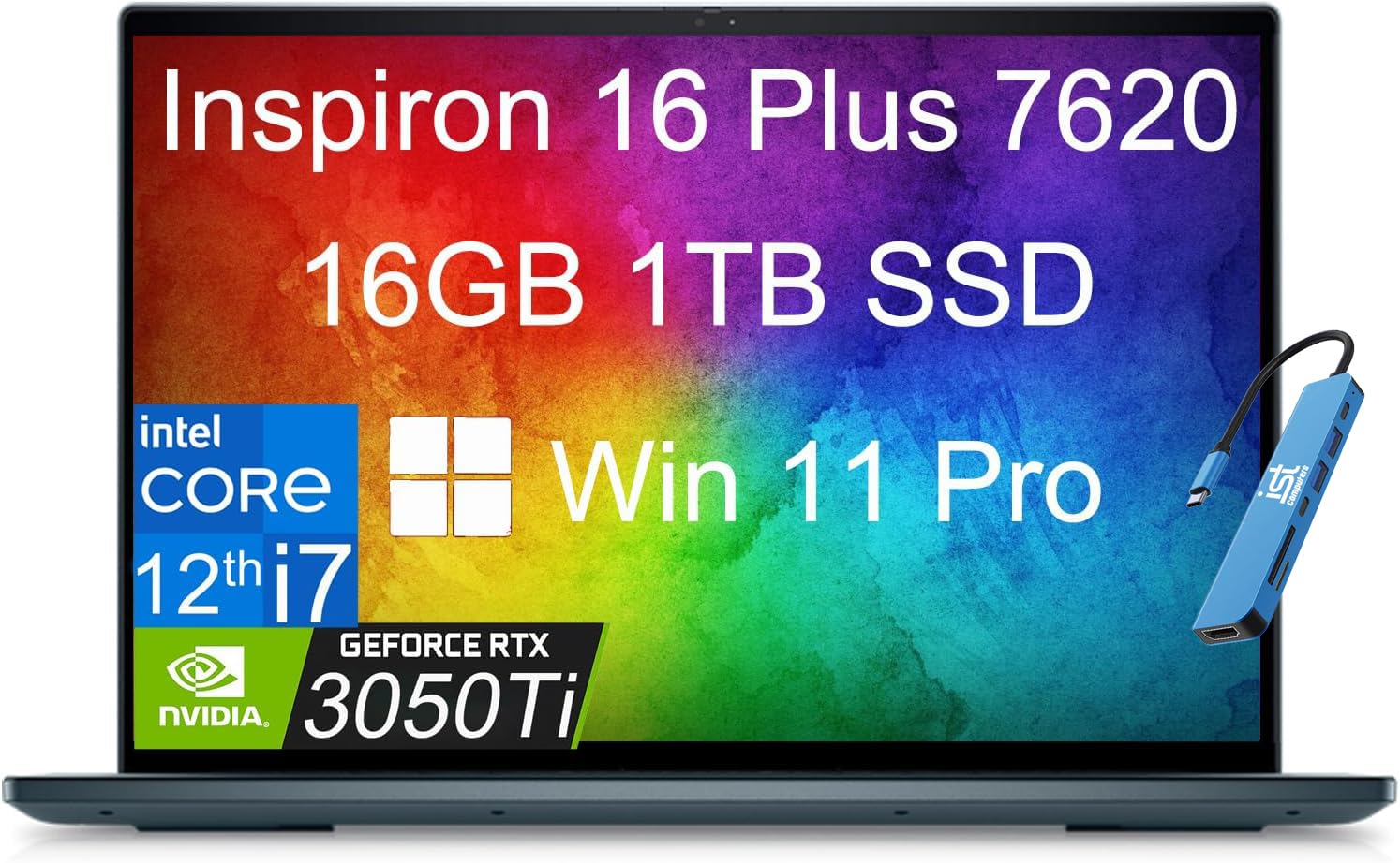 Amazon.com: Dell Inspiron 16 Plus 7000 7620 商務筆記型電腦(16 吋3K