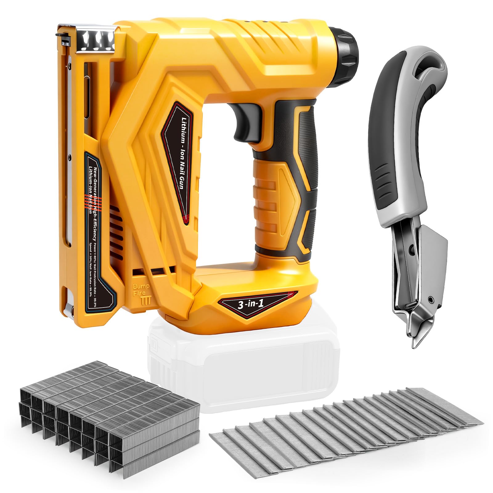 Roadtime Agrafeuse Electrique pour DeWalt 20 V batteries (sans batterie)