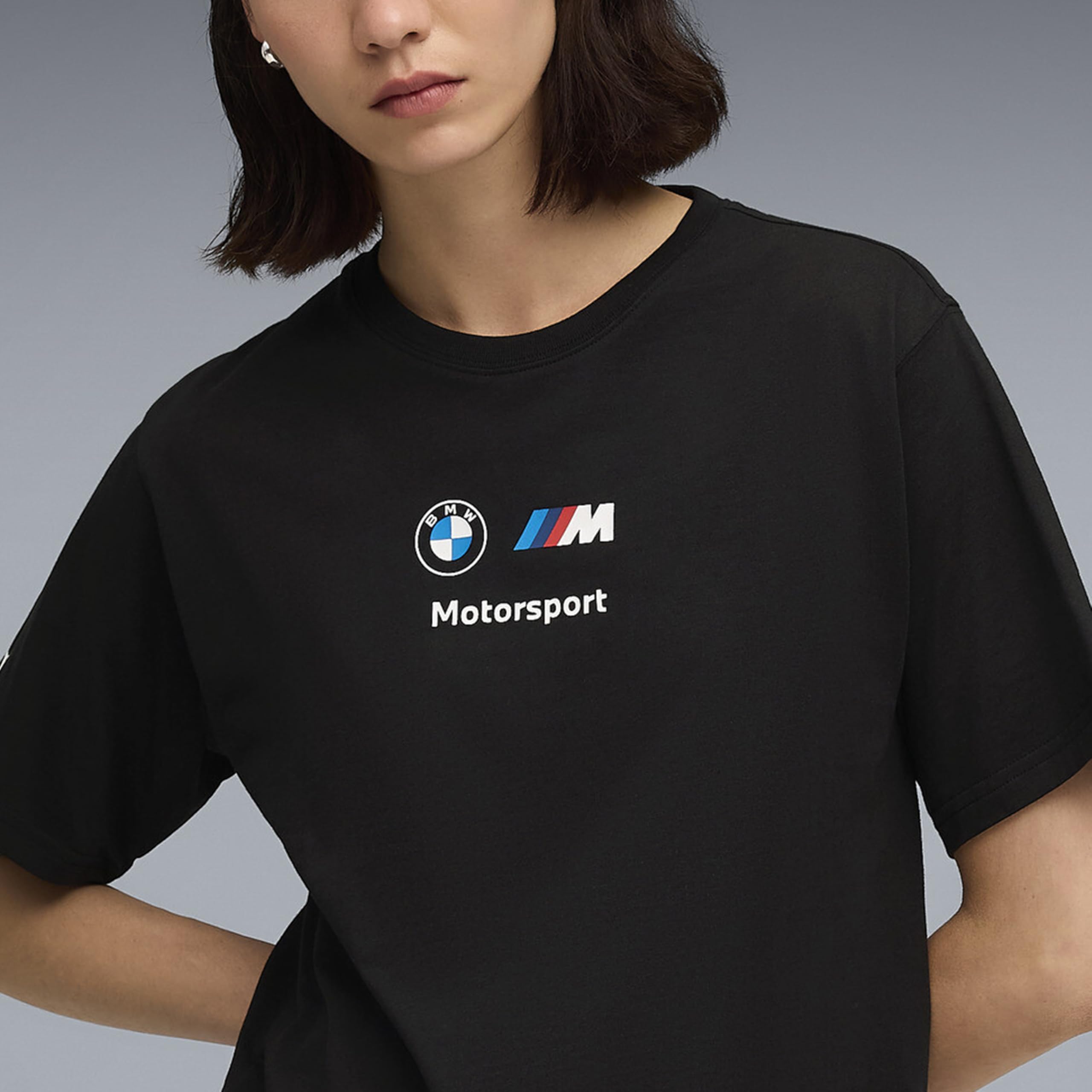 PUMA BMW MMS WMN Ess+ Logo Tee II T-Shirts Femme (Lot de 1)