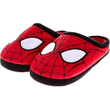 Josmo Marvel Avengers Slippers for Boys Indoor House Shoes Cozy Plush Kids Slippers Captain America Hulk Thor IronMan Sizes 11-13 Little Kid 1-5 Big Kid 7-14 Adults