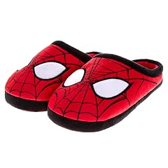 Josmo Marvel Avengers Slippers for Boys Indoor House Shoes Cozy Plush Kids Slippers Captain America Hulk Thor IronMan