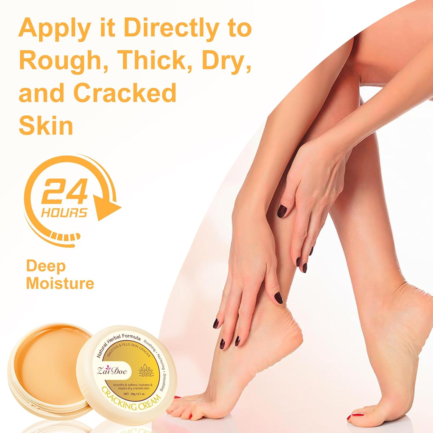 2Packs Foot CreamUrea Cream 30 Percent for Feet, Foot Cream