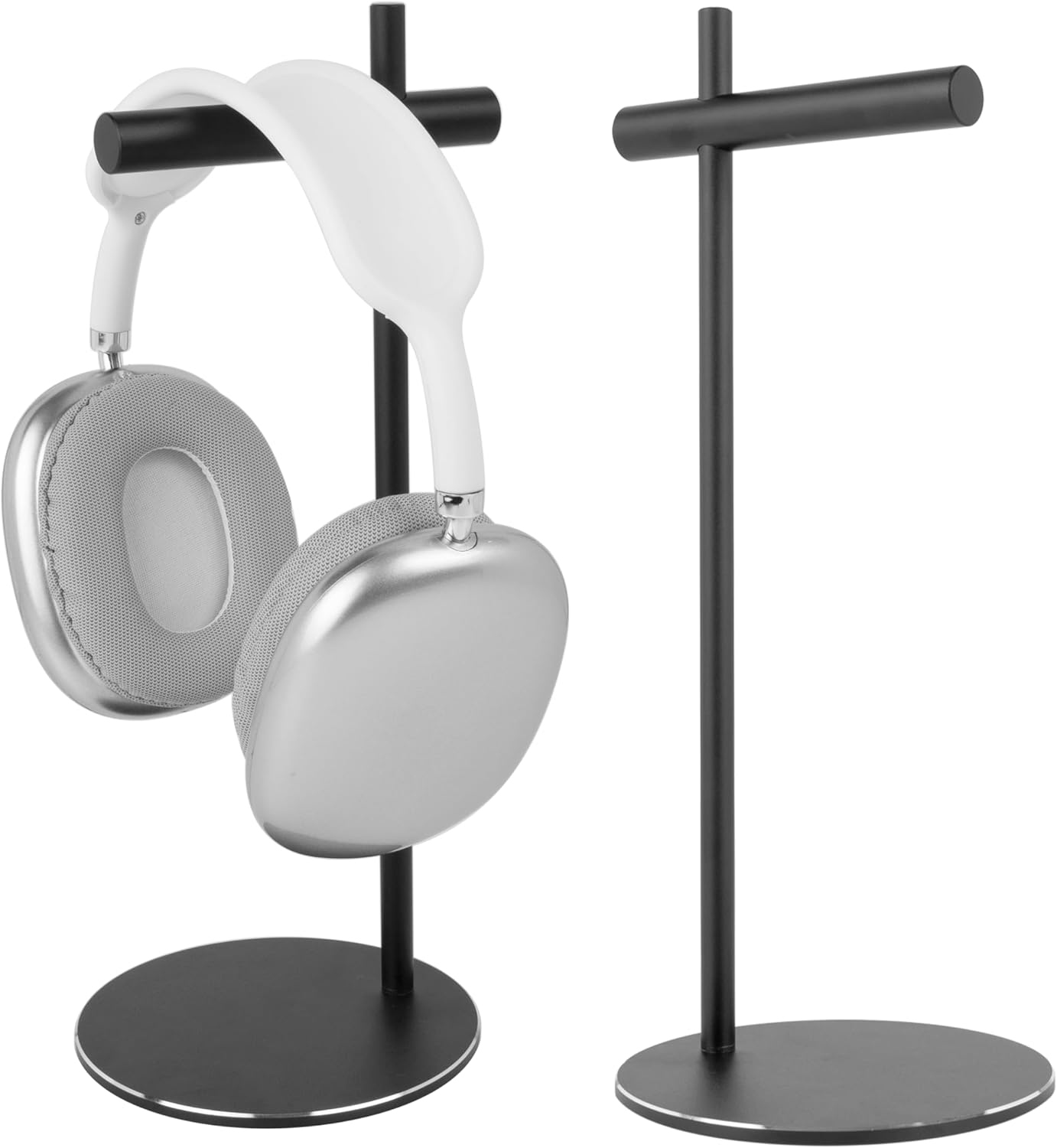 Aluminum Alloy Headphone Stand with Non-Slip Base - Universal Headset Stand for Over-Ear, On-Ear, and Neckband Headphones
