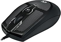 Vista 3 de Logitech G100S óptico Gaming Mouse Black Bulk Paquete