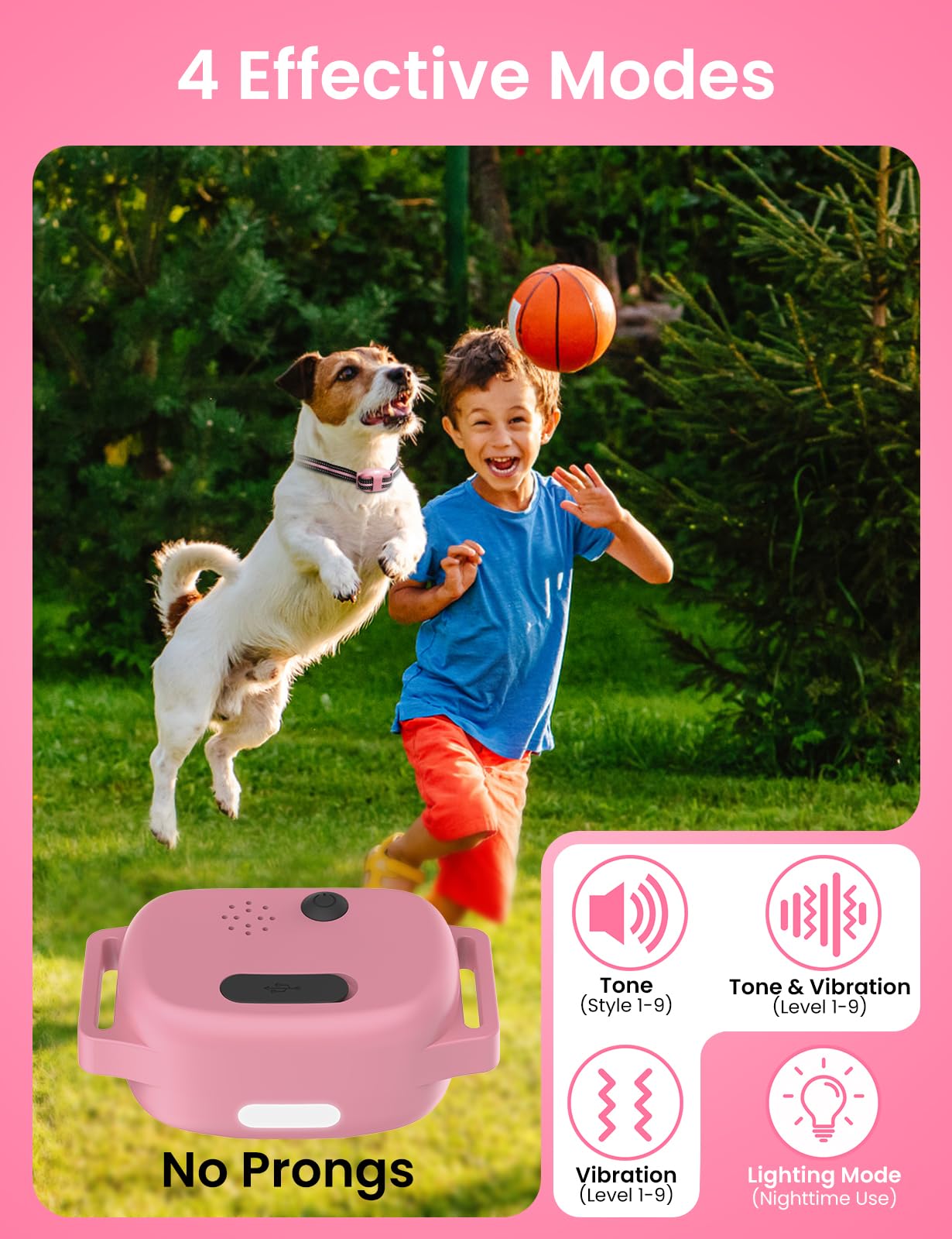 Collar vibrador para perro