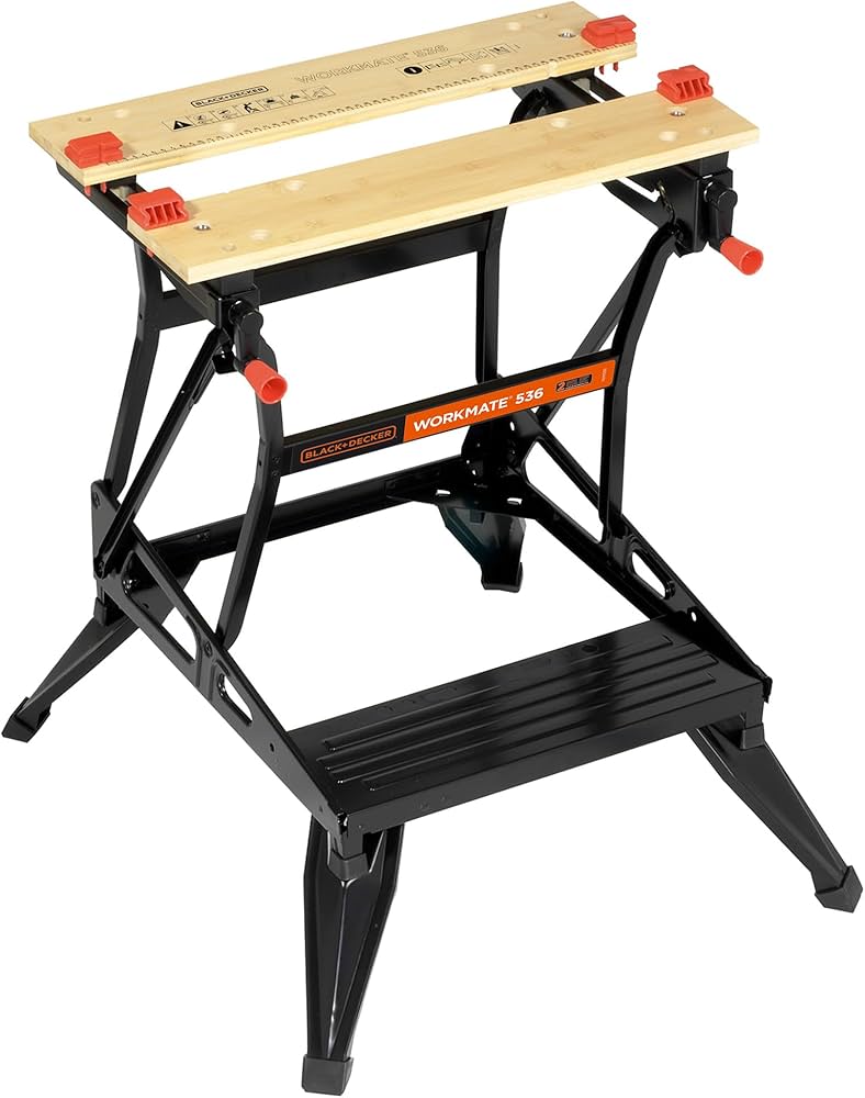 Amazon.com: BLACK+DECKER Workmate, Work Bench Tool Stand Saw Horse