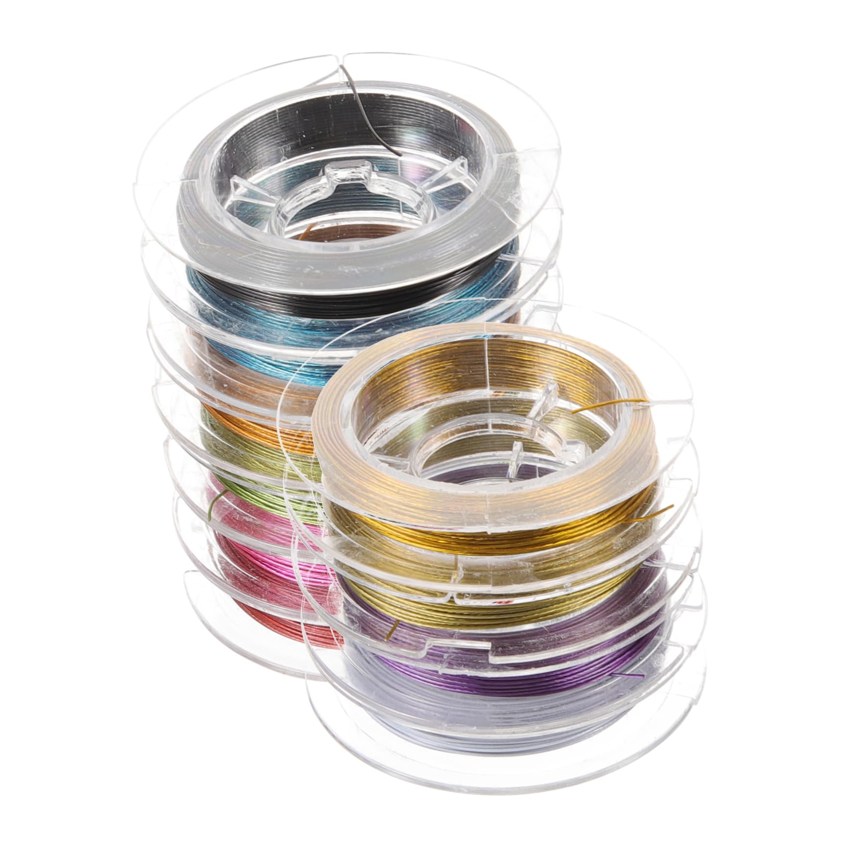 ARTIBETTER 4 Sätze Professionelles Schmuckdraht Multifunktionale Perlen Tragbarer und Schnittfester Draht für Diy Schmuckherstellung Armbänder Ohrringe und Mehr