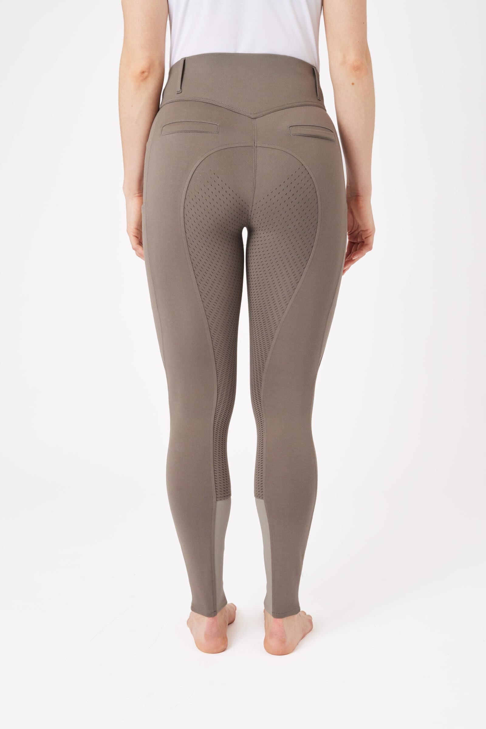 HORZE Pantalones de equitación para Mujer Mira, Leggings de Montar con Bolsillo para el móvil y Asiento Completo