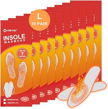 Foot Warmers for Feet, Feet Warmers for Women Men, Toe Warmers for Feet, Insole Foot Warmers Disposable, Ultra Thin, Air Activated, 40/30/20/12/10/6 Pair