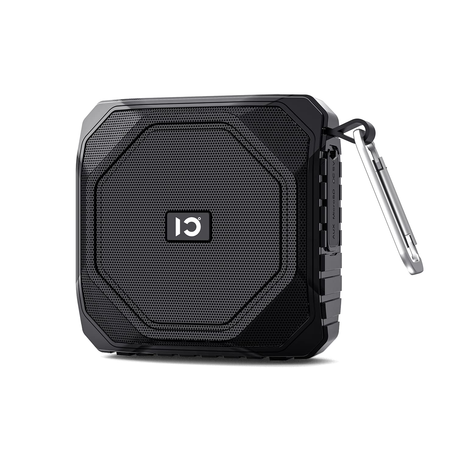 SHIDU Portable Wireless Bluetooth 5.0 Speaker, Mini Shower Music Player, Built-in Mic Outdoor Speaker, Bass HD Sound Waterproof 8W Output, Support TF/SD Card AUX, TWS for Hiking,Travel, Kayaking