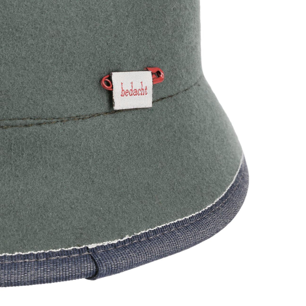 Chapeau Cloche Galia Femme - Made in Italy pour en Feutre de Laine Automne-Hiver Automne Hiver