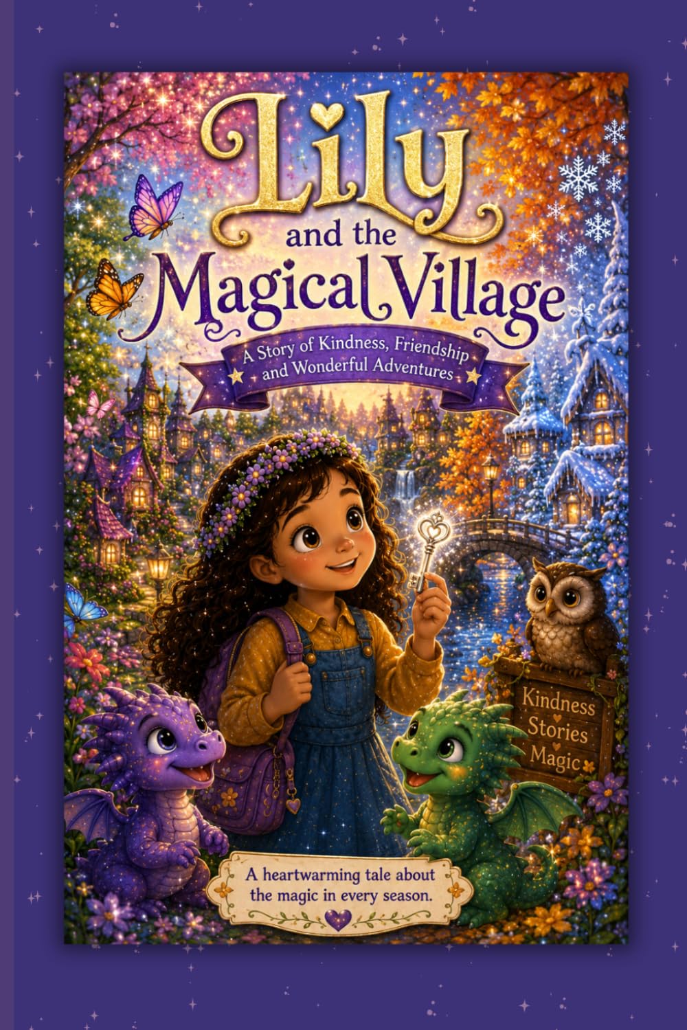 Lily and the Magical Village: A Heartwarming Story of Kindness, Friendship, and Magical Adventures Through Every Season