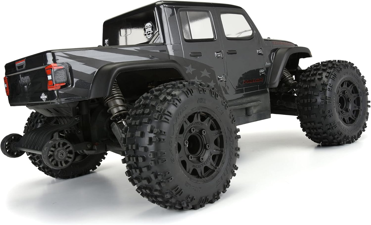 Pro-Line Racing 1/10 Jeep Gladiator Rubicon Clear Body Granite PRO357500 Car/Truck Bodies Wings & Decals
