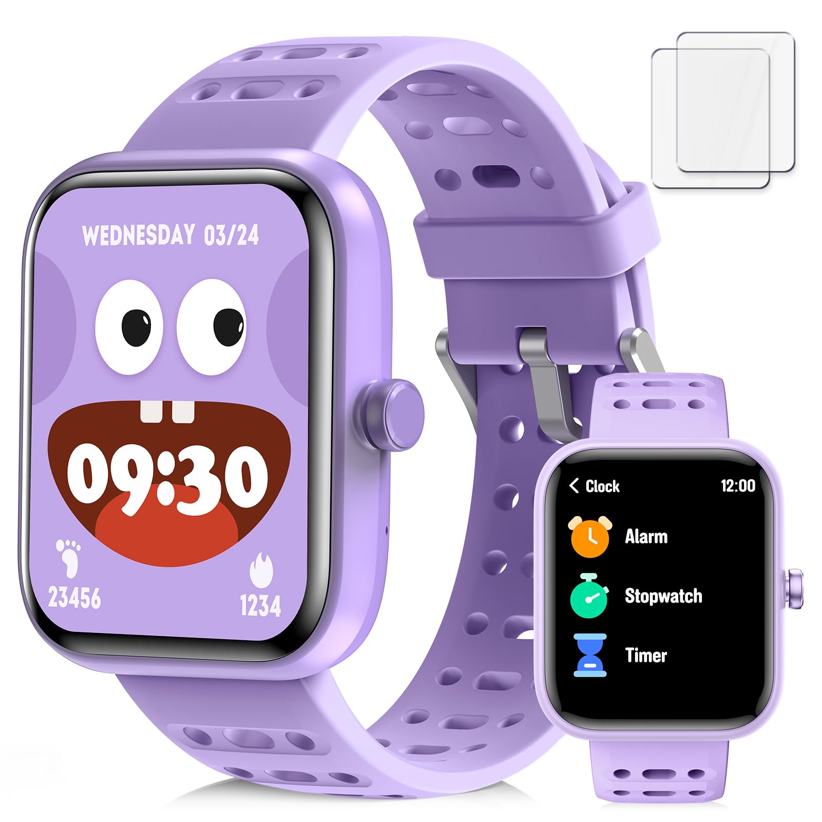 ENOMIR Kids Smart Watch at 50% Off - Health Monitor & Fun