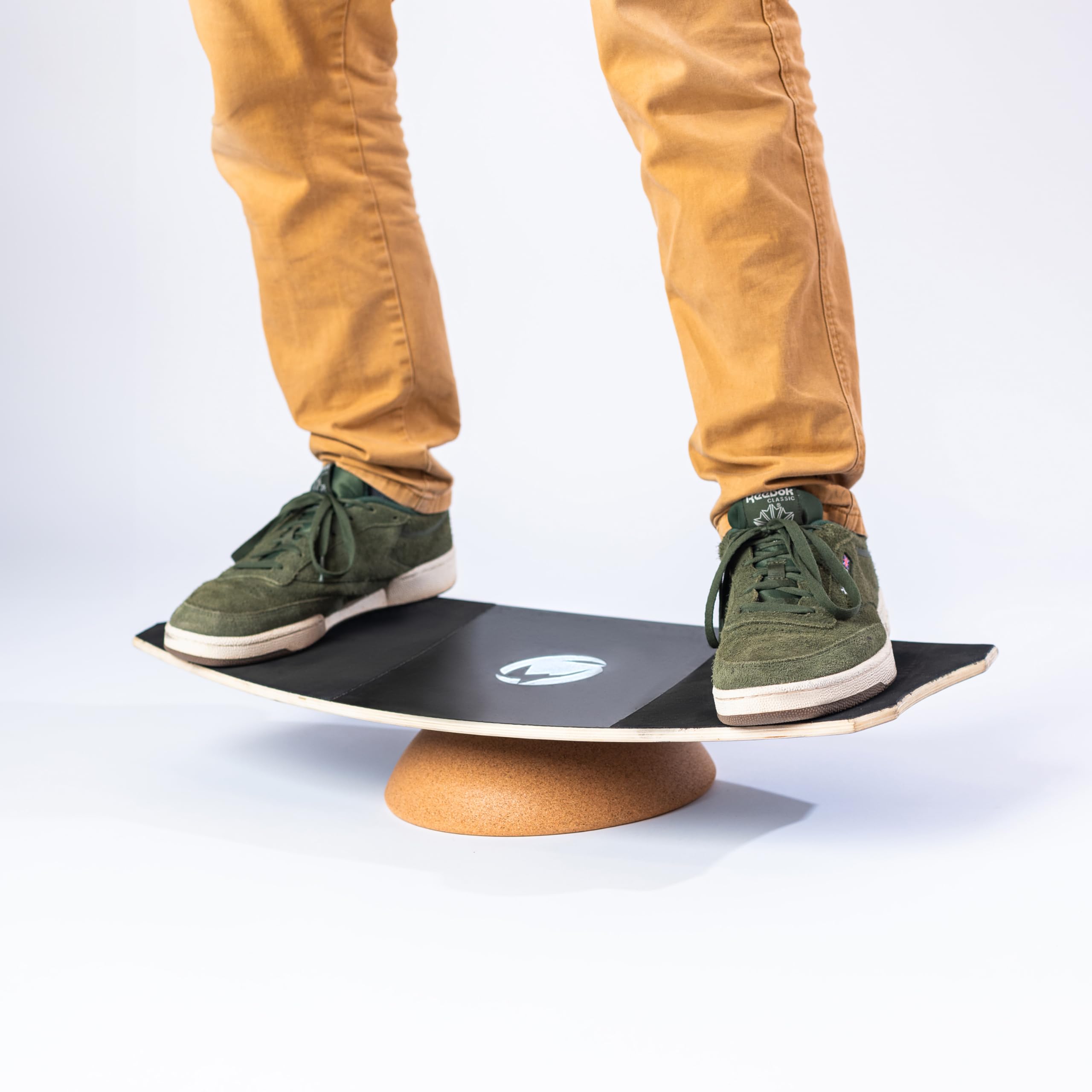 HILLSEYE Premium Cork Hemisphere - Yoga & Balance Board | Environmentally Friendly Cork from Portugal | Versatile for Fitness, Surf Training, Rehabilitation and Balance Training HILLSEYE Premium Cork Hemisphere - Yoga & Balance Board | Environmentally Friendly Cork from Portugal | Versatile for Fitness, Surf Training, Rehabilitation and Balance Training