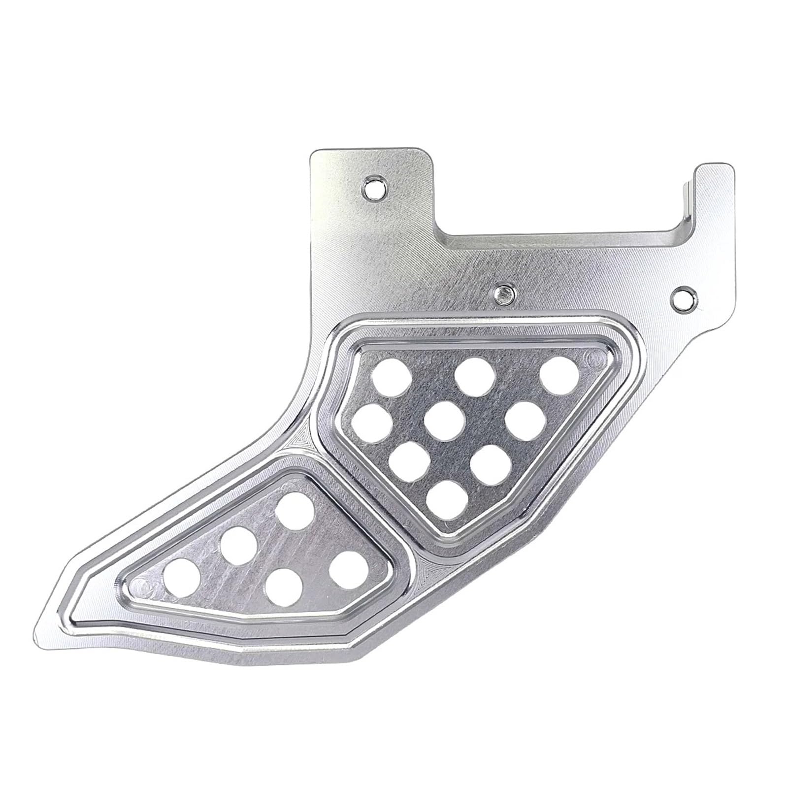 Do TE TX TC FE FX Osłona Zabezpieczająca Przednią Hamulcową Motocykla Ochrona Zacisku Tarcza Hamulcowa(Rear Silver)