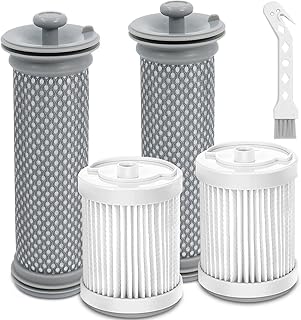 Replacement Filter Compatible with Tineco A10/A11 Hero, A10/A11 Master, PURE ONE S11 and PWRHERO11 Snap Cordless Vacuum Cleaner, 2 Pack Pre-Filter and 2 Pack Post-Filter