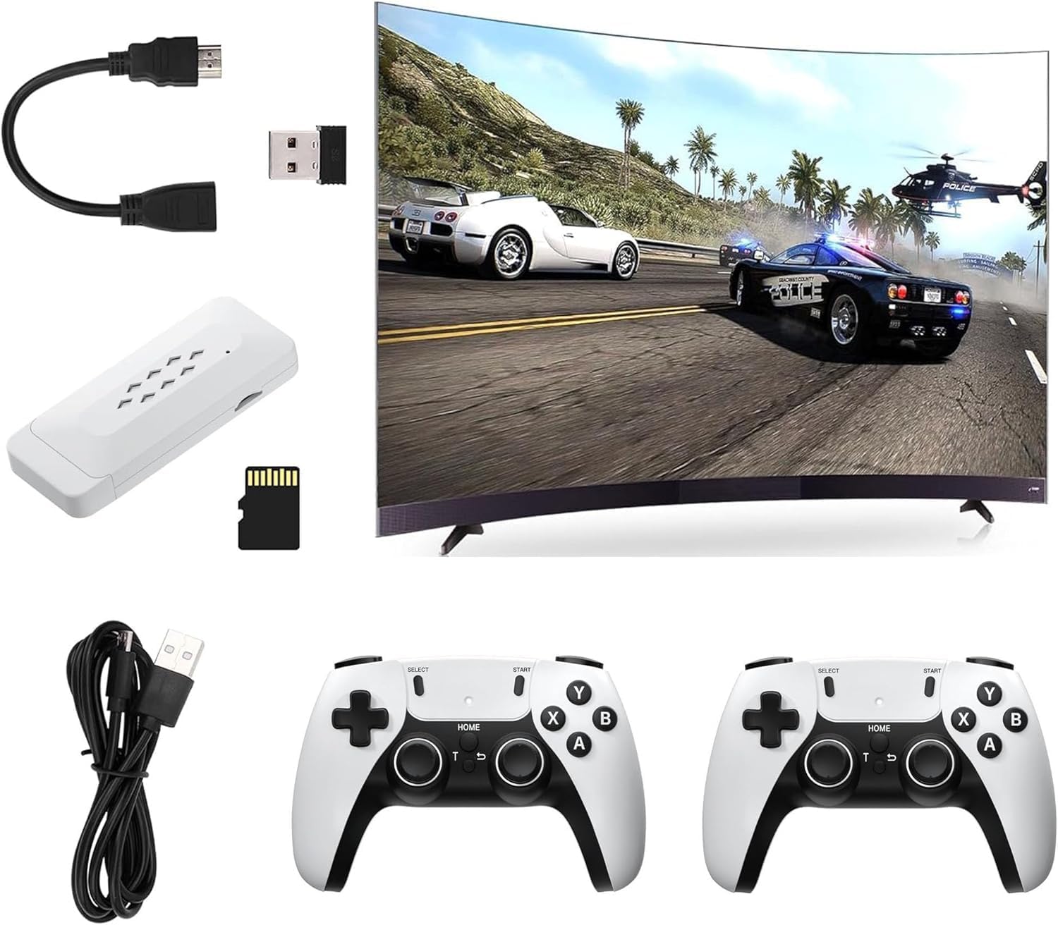 Urban Games Retro Game Console, 52 Emulators, 30,000+ Games, 64GB, 2 Wireless Controllers (B0DHST91VX) Amazon Price History, Amazon Price Tracker