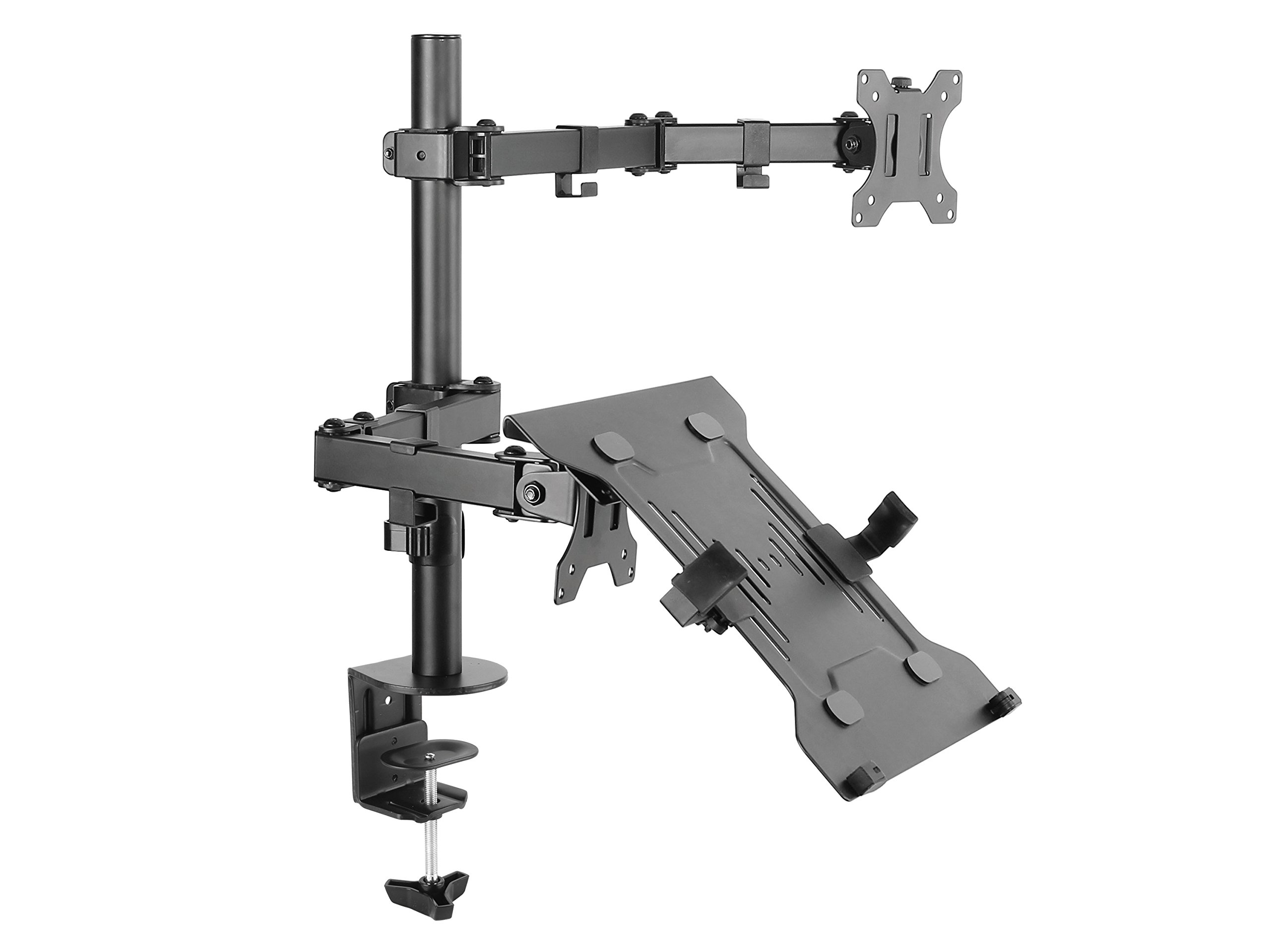Equip 650119 supporto da tavolo per Tv a schermo piatto 81,3 cm (32") Morsa Nero