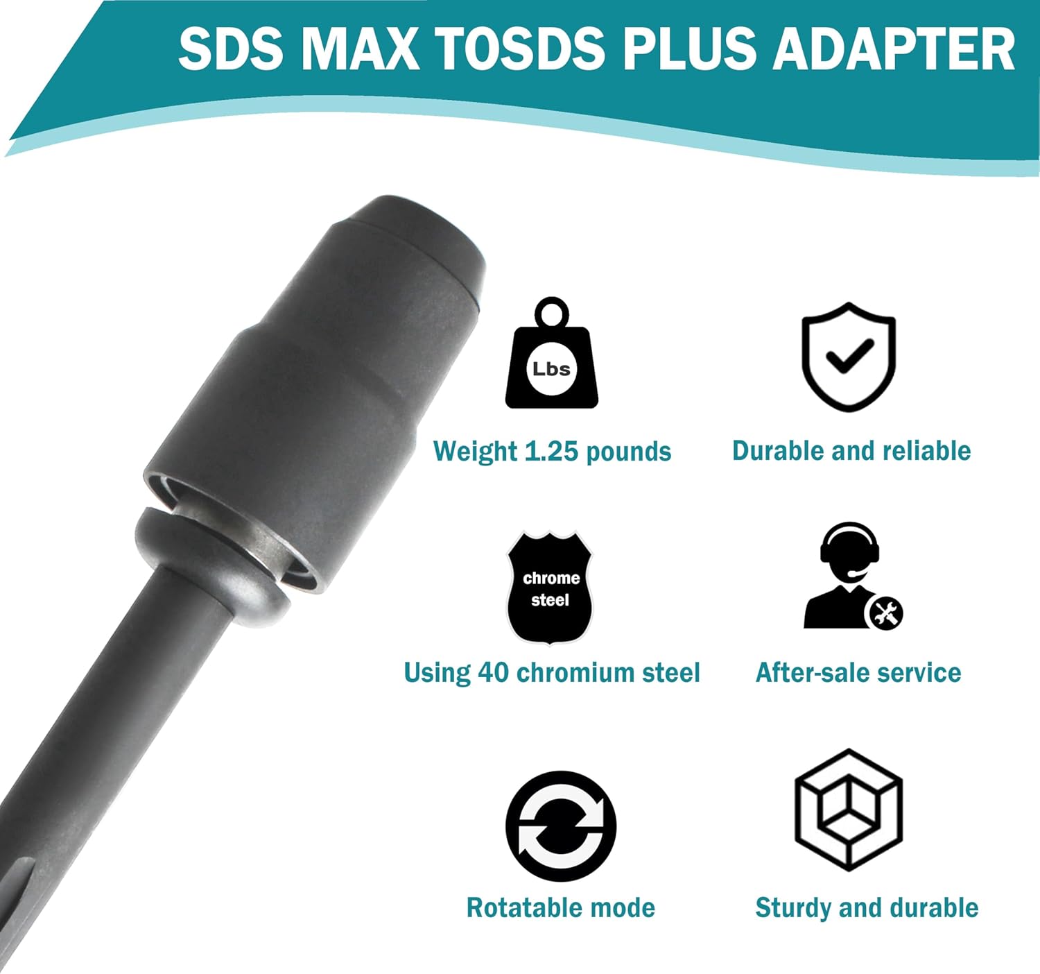 HA1030 Sds Max Extension For Sds Plus To Sds Max Adapter and Sds Max To Sds Plus Adapter