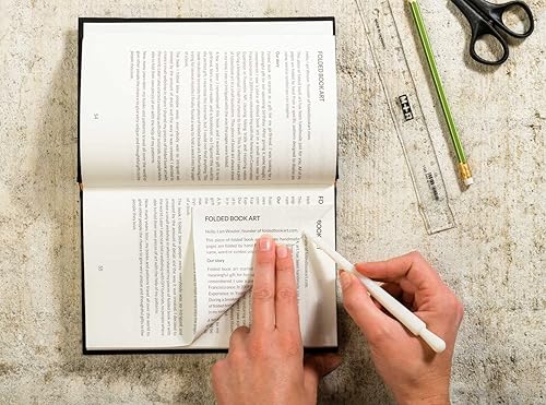 Miniatura 2 de Book folding pattern horse, folding book art, book folding templates