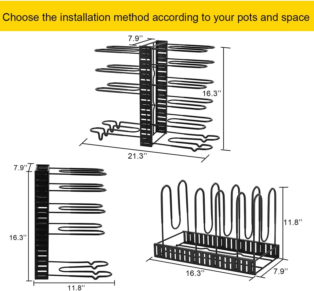 Toplife Kitchen Organizer Holder