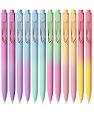 Mr. Pen- Ballpoint Pens, 12 Pack, Gradient Color Barrels, Black Ink, Cute Ballpoint Pens Black Ink, Cute Pens for Journaling